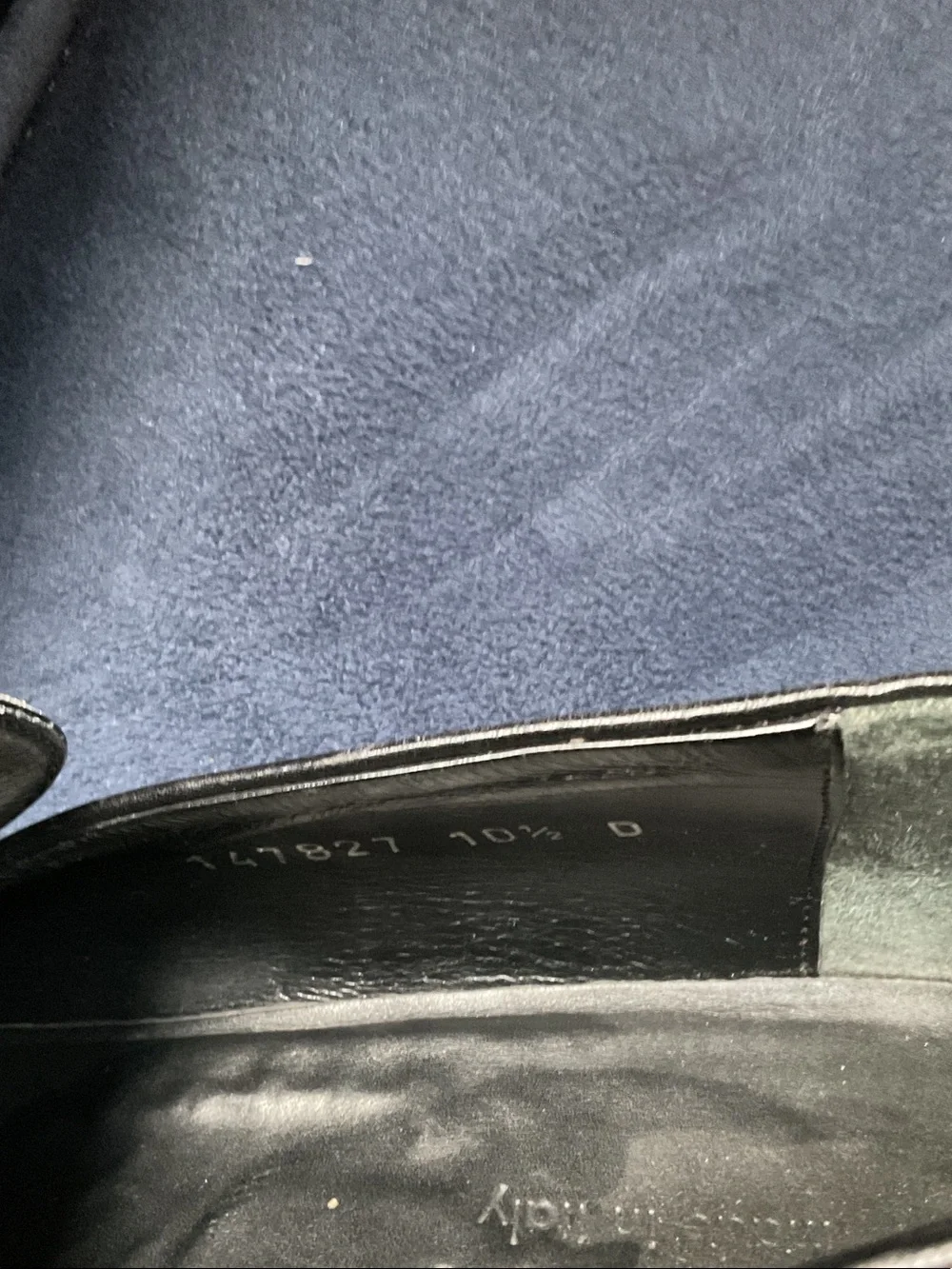 Gucci Black Leather Silver Bit Slip-On Loafers